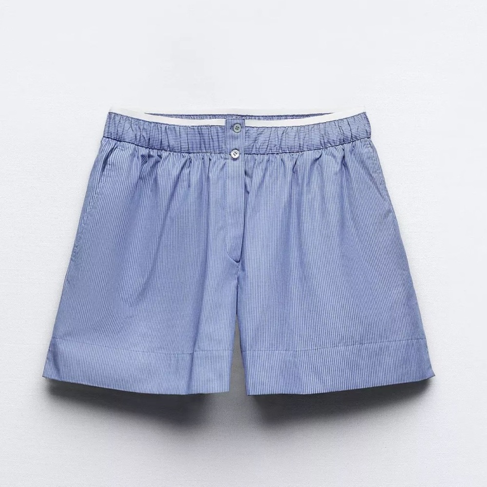 Zara Poplin Shorts